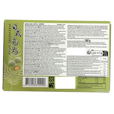 Love & Love Japanese Style Mochi - Pandan Coconut - 180g-Global Food Hub