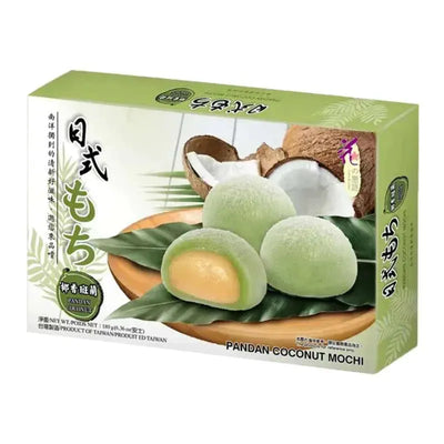 Love & Love Japanese Style Mochi - Pandan Coconut - 180g-Global Food Hub