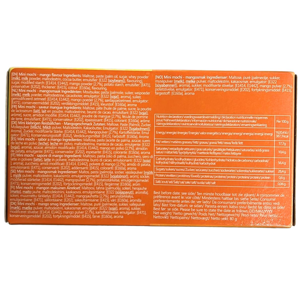 Love & Love Mini Mochi - Mango Flavour 80g-Global Food Hub