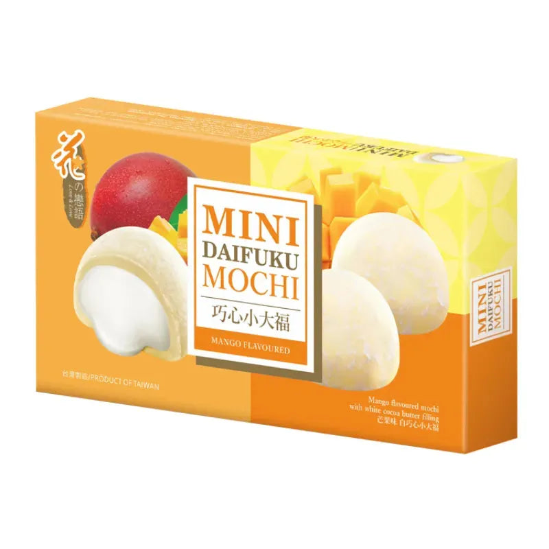 Love & Love Mini Mochi - Mango Flavour - 80g-Global Food Hub