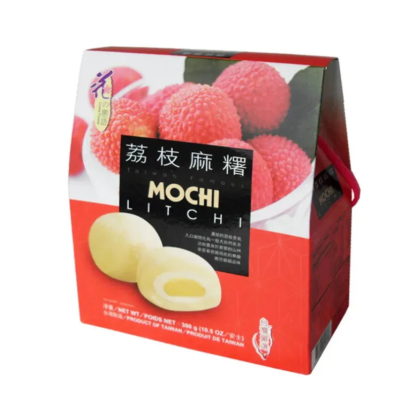 Loves Flower Mochi - Lychee flavour - 300g-Global Food Hub