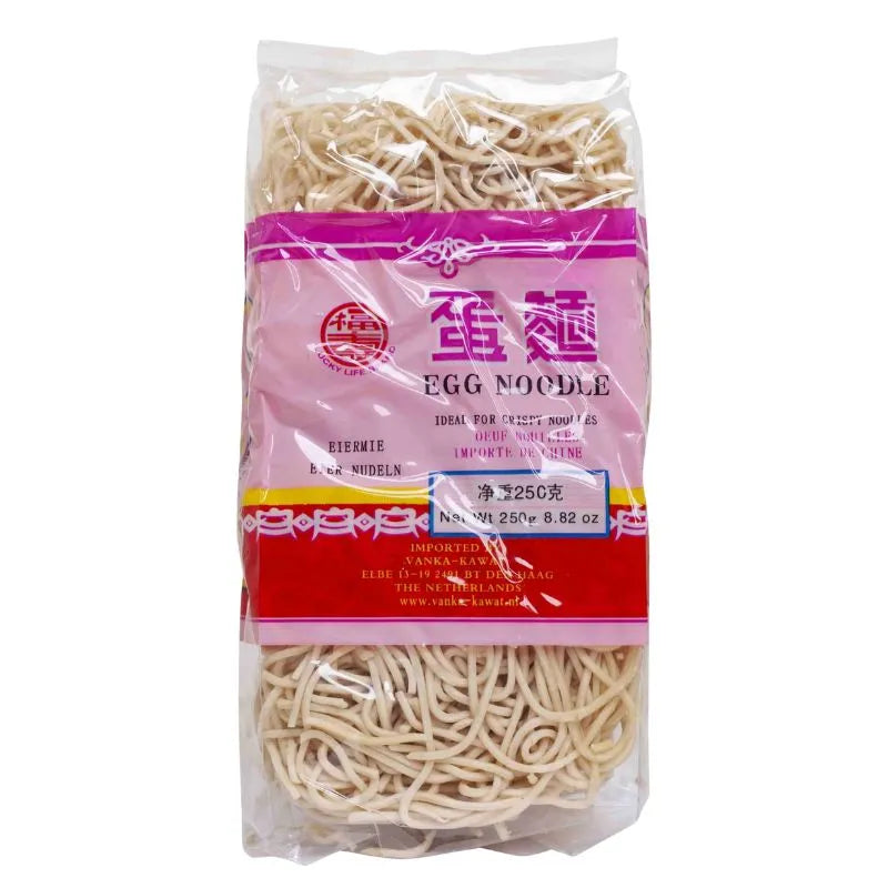 Lucky Life- Mie eier/ Egg Noodles - 250g-Global Food Hub