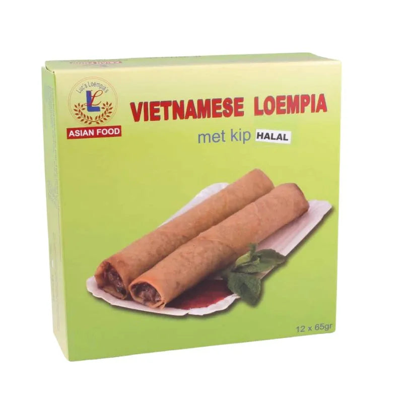 Luc's Frozen Vietnamese Chicken Spring Roll 780g-(12 pcs)-Global Food Hub