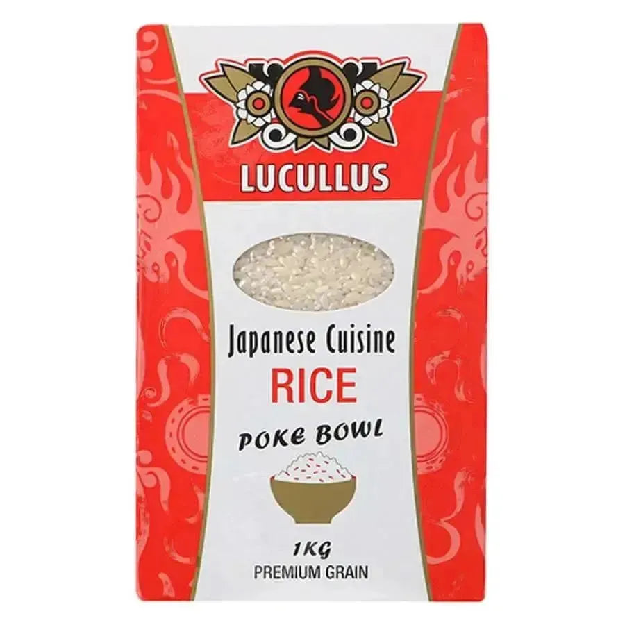 Lucullus Japanese Cuisine Poke Bowl Rice - 1Kg-Global Food Hub