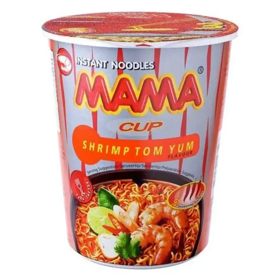 MAMA Instant Cup Noodles Shrimp Tom Yum-70 grams-Global Food Hub