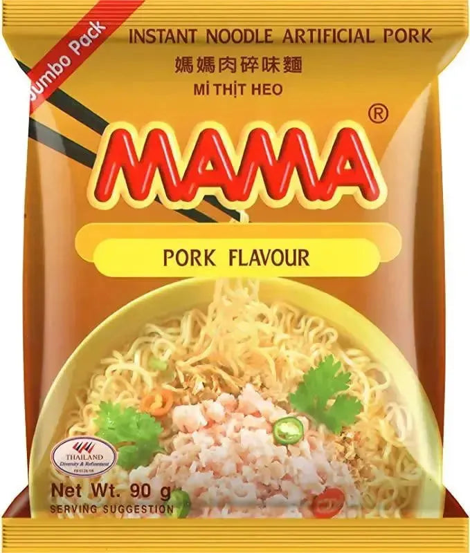 MAMA Instant Noodle Pork - 90g-Global Food Hub