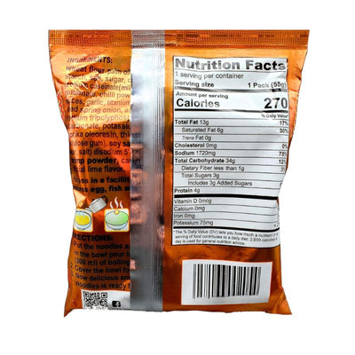 MAMA Instant Noodle Shrimp Creamy Tom-Yum Flavour - 55g-Global Food Hub