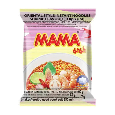 MAMA Instant Noodle Shrimp Tom-Yum Flavour - 55g-Global Food Hub