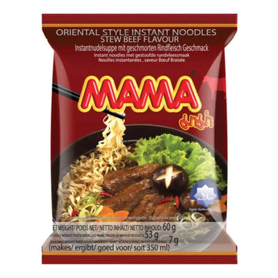 MAMA Instant Noodle Stew Beef Flavour-60 grams-Global Food Hub