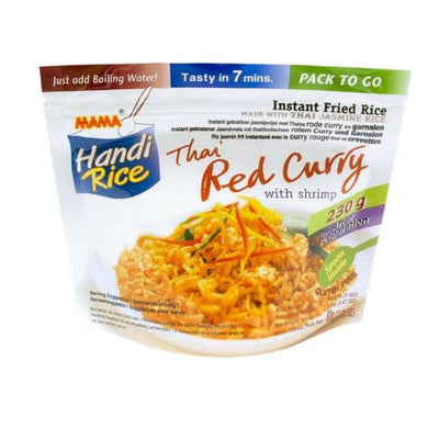 MAMA Instant Rice Red Curry Shrimp-80 grams-Global Food Hub