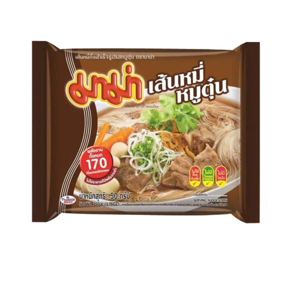 MAMA Instant Rice Vermicelli Pork-55 grams-Global Food Hub