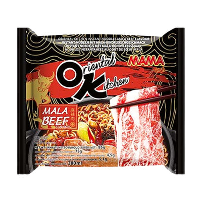 MAMA OK Instant Noodles Mala Beef - 85g-Global Food Hub