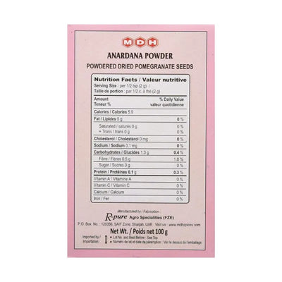 MDH Anardana Powder - 100g-Global Food Hub