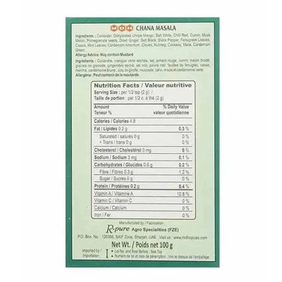 MDH Chana Masala - 100g-Global Food Hub