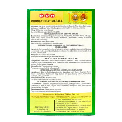 MDH Chunky Chat Masala - 100g-Global Food Hub