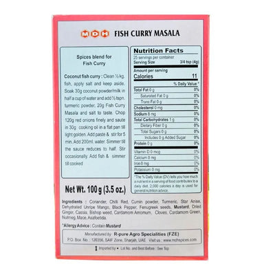MDH Fish Curry Masala - 100g-Global Food Hub