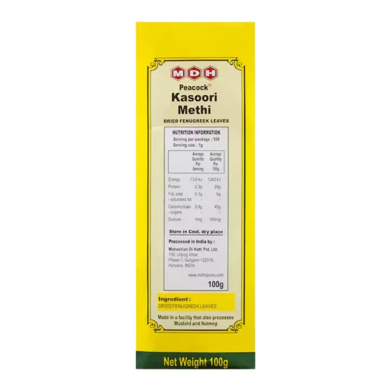 MDH Kasoori Methi - 100g-Global Food Hub