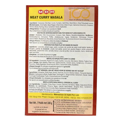 MDH Meat Curry Masala - 100g-Global Food Hub