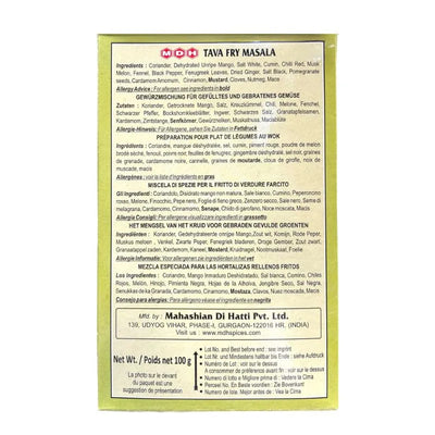 MDH Tava Fry Masala - 100g-Global Food Hub