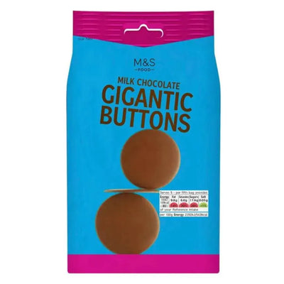 M&S Gigant Chocolate Buttons - 150g-Global Food Hub