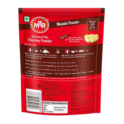 MTR Chutney Powder - 200g-Global Food Hub