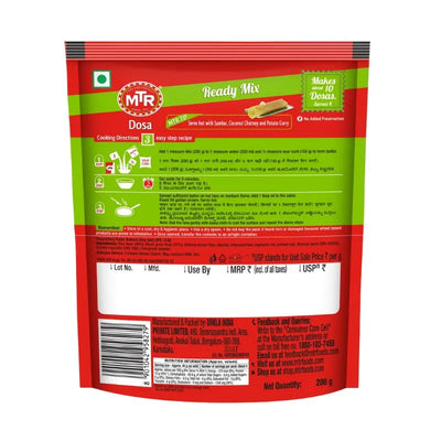 MTR Dosa Mix - 200g-Global Food Hub