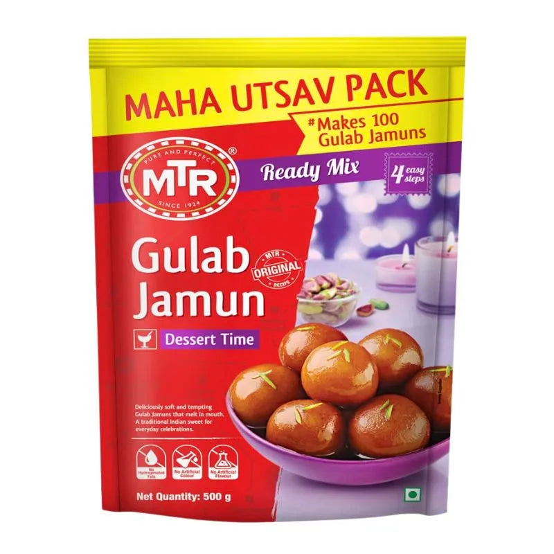 MTR Gulab Jamun Powder Mix - 500g-Global Food Hub
