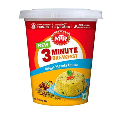 MTR Instant Magic Masala Kharabhath Upma Cuppa RTE - 80g-Global Food Hub