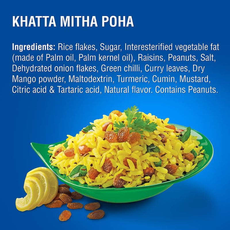 MTR Instant Poha Khatta Meetha RTE - 80g-Global Food Hub