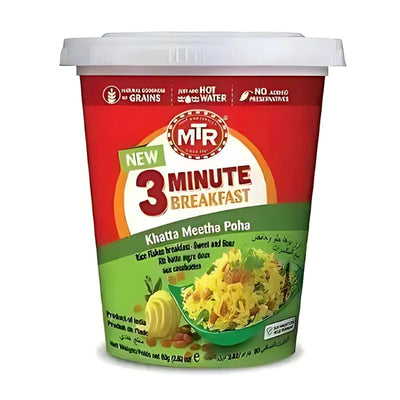 MTR Instant Poha Khatta Meetha RTE - 80g-Global Food Hub