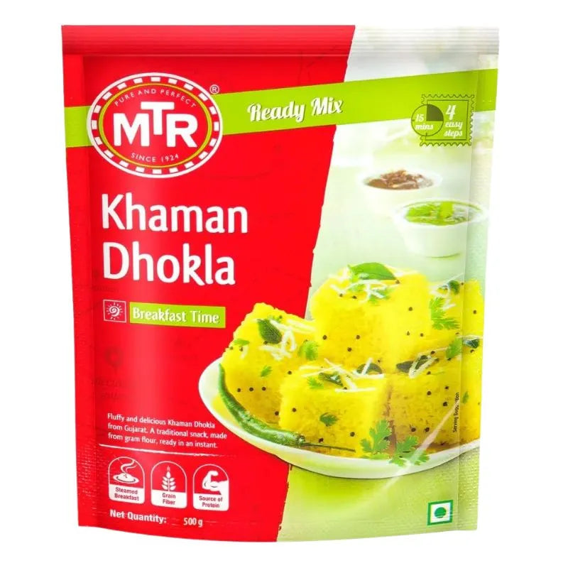 MTR Khaman Dhokla Mix - 500g-Global Food Hub