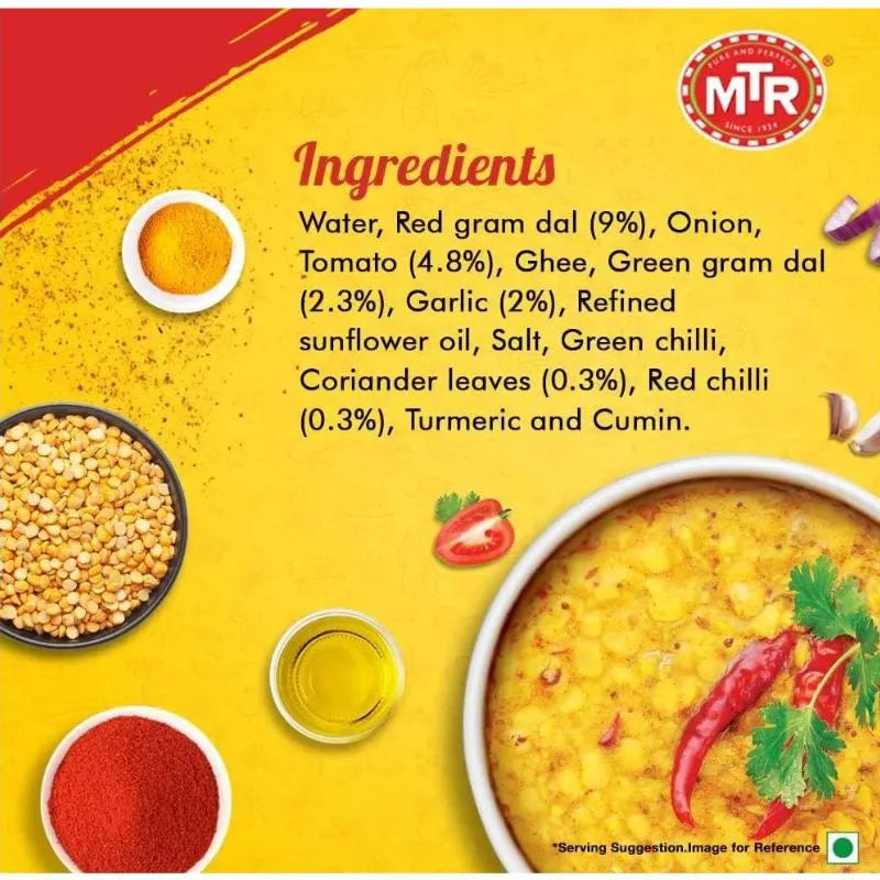 MTR RTE Dal Fry - 300g-Global Food Hub