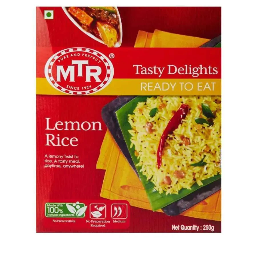 MTR RTE Lemon Rice - 250g-Global Food Hub