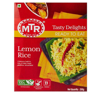 MTR RTE Lemon Rice-250 grams-Global Food Hub