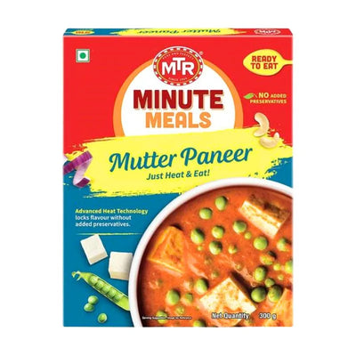 MTR RTE Mutter Paneer / Green Peas and paneer - 300g-Global Food Hub