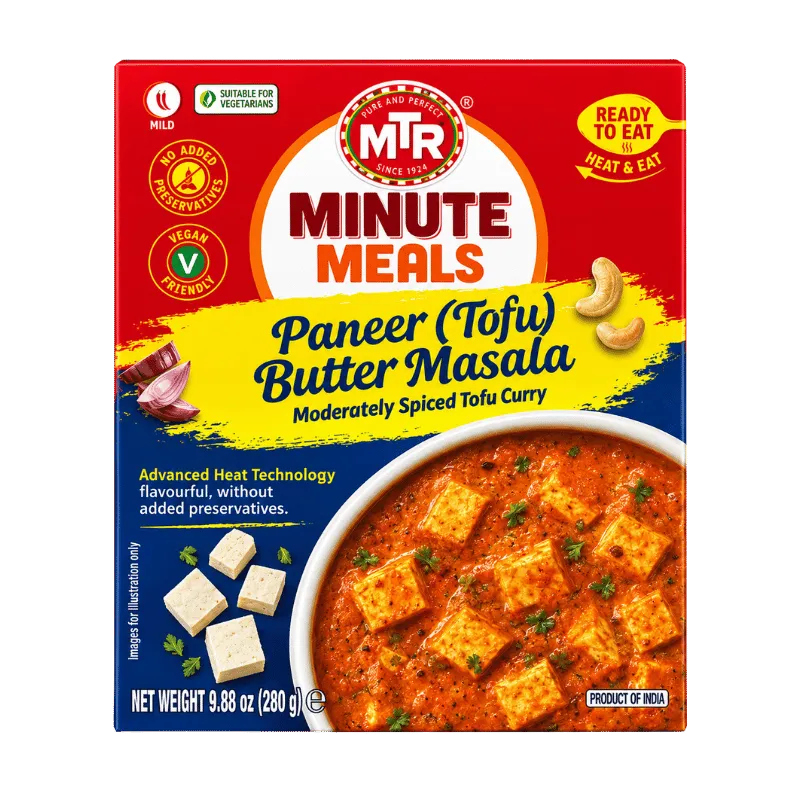 MTR RTE Paneer (Tofu) Butter Masala - 280g-Global Food Hub