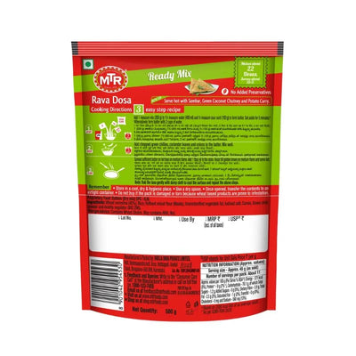 MTR Rava Dosa Mix - 500g-Global Food Hub