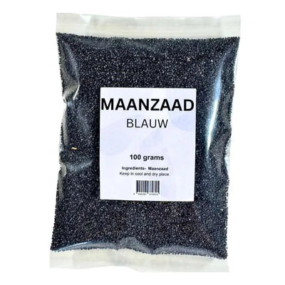 Maanzaad Blauw - 100g-Global Food Hub