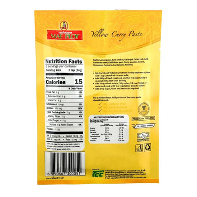 Mae Ploy - Yellow Curry Paste 50g-Global Food Hub