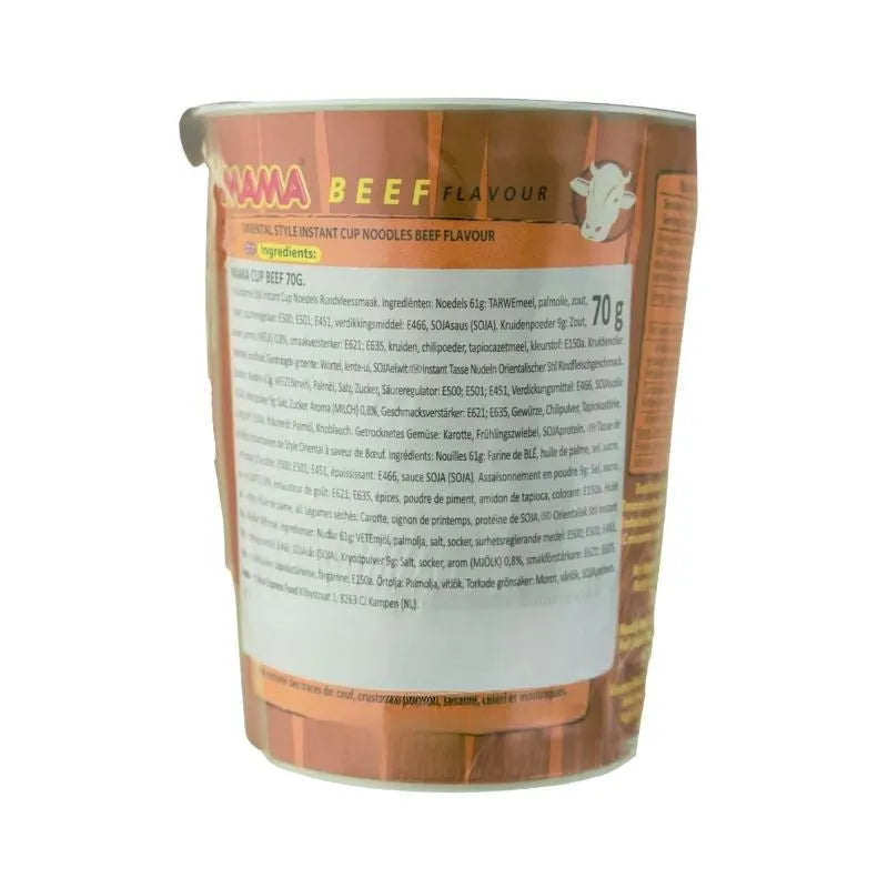 Mama Cup Beef Flavour - 70g-Global Food Hub