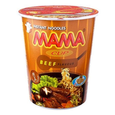 Mama Cup Beef Flavour-70 grams-Global Food Hub