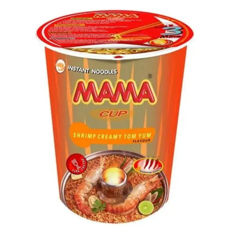 Mama Cup Noodle CREAMY Shrimp Tom Yum Flavour - 70g-Global Food Hub