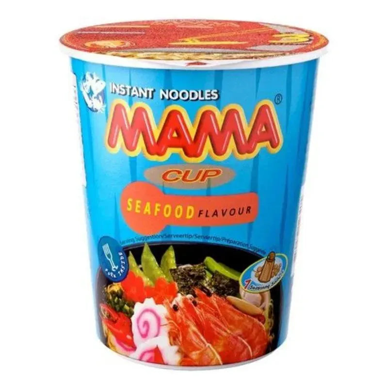 Mama Cup Seafood Flavour - 70g-Global Food Hub