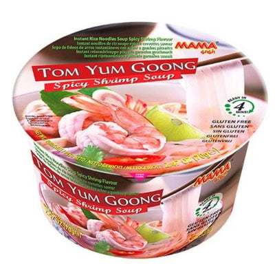 Mama Noodle Shrimp Tom Yum Flavour Bowl-70 grams-Global Food Hub
