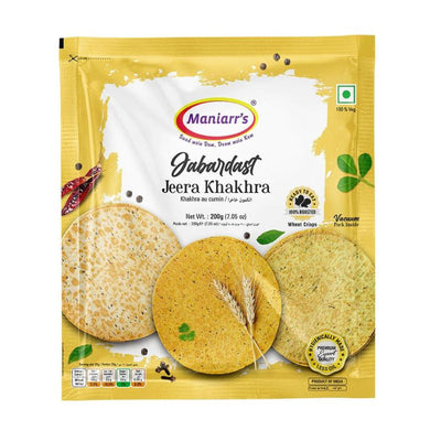 Maniarr's - Jeera Khakhra-180 grams-Global Food Hub
