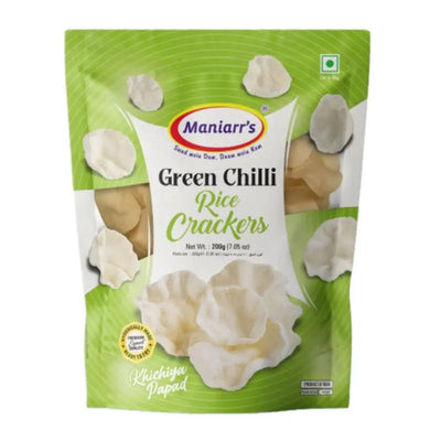 Maniarr's - Khichiya Green Chilli Garlic-180 grams-Global Food Hub