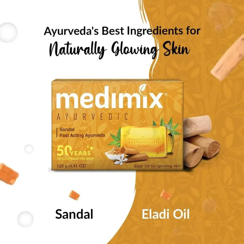 Medimix Ayurvedic Soap - 125g-Global Food Hub