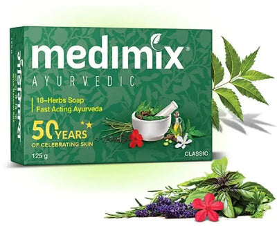 Medimix Dark Green Soap - 75g-Global Food Hub