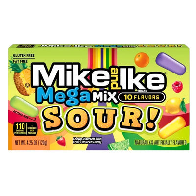 Mike & Ike Mega Mix Sour - 120g-Global Food Hub