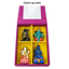 Miniature Hindu Deity Idol Set – Hanuman, Ganesha, Lakshmi & Shiva-Global Food Hub